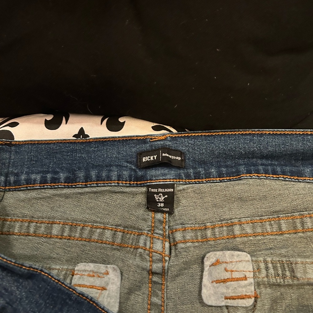 True Religion Dark Blue Denim Pants Men’s - Picture 4 of 4